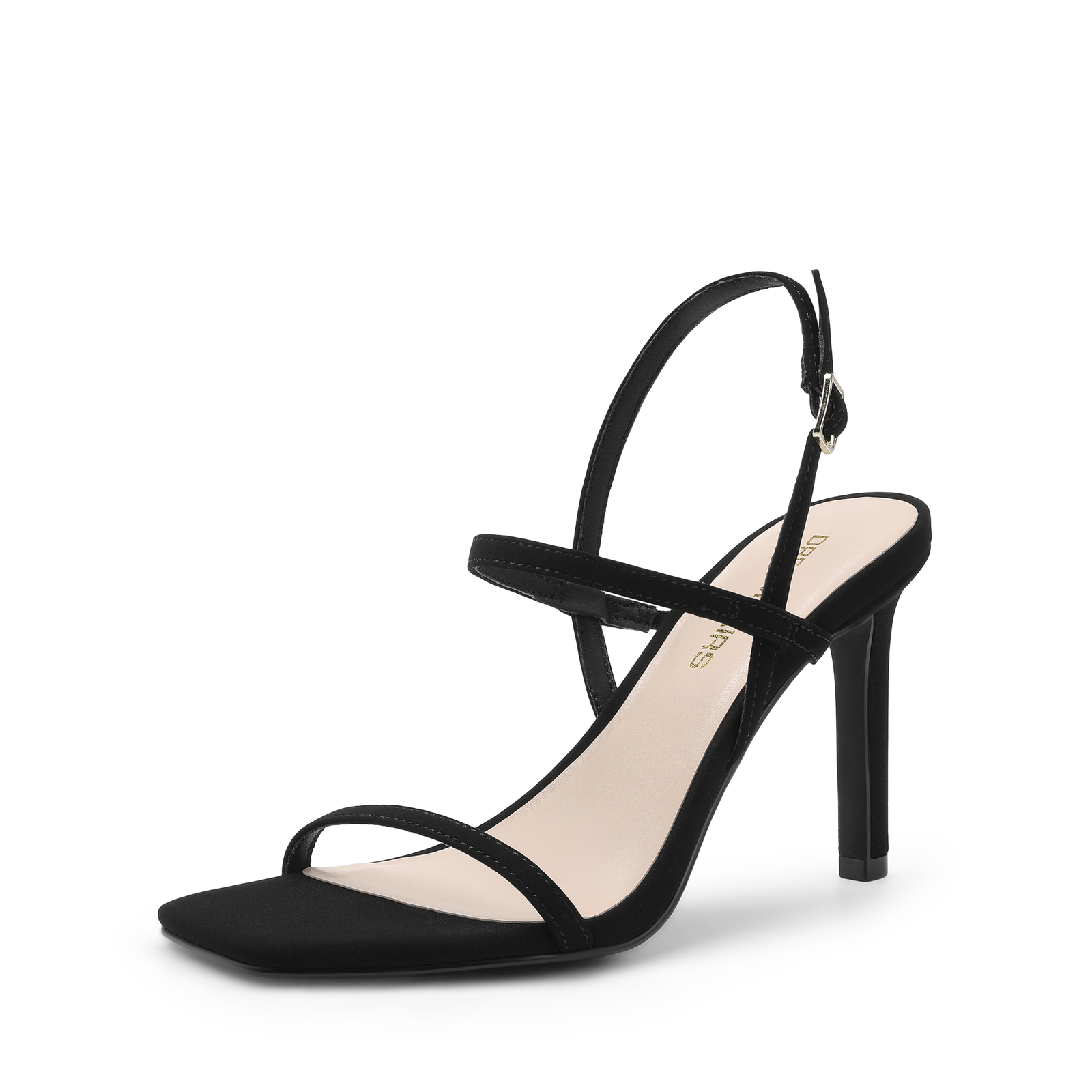 Women Heeled Sandals High Stilettos Square Toe Sexy Wedding Party Dress Sandals