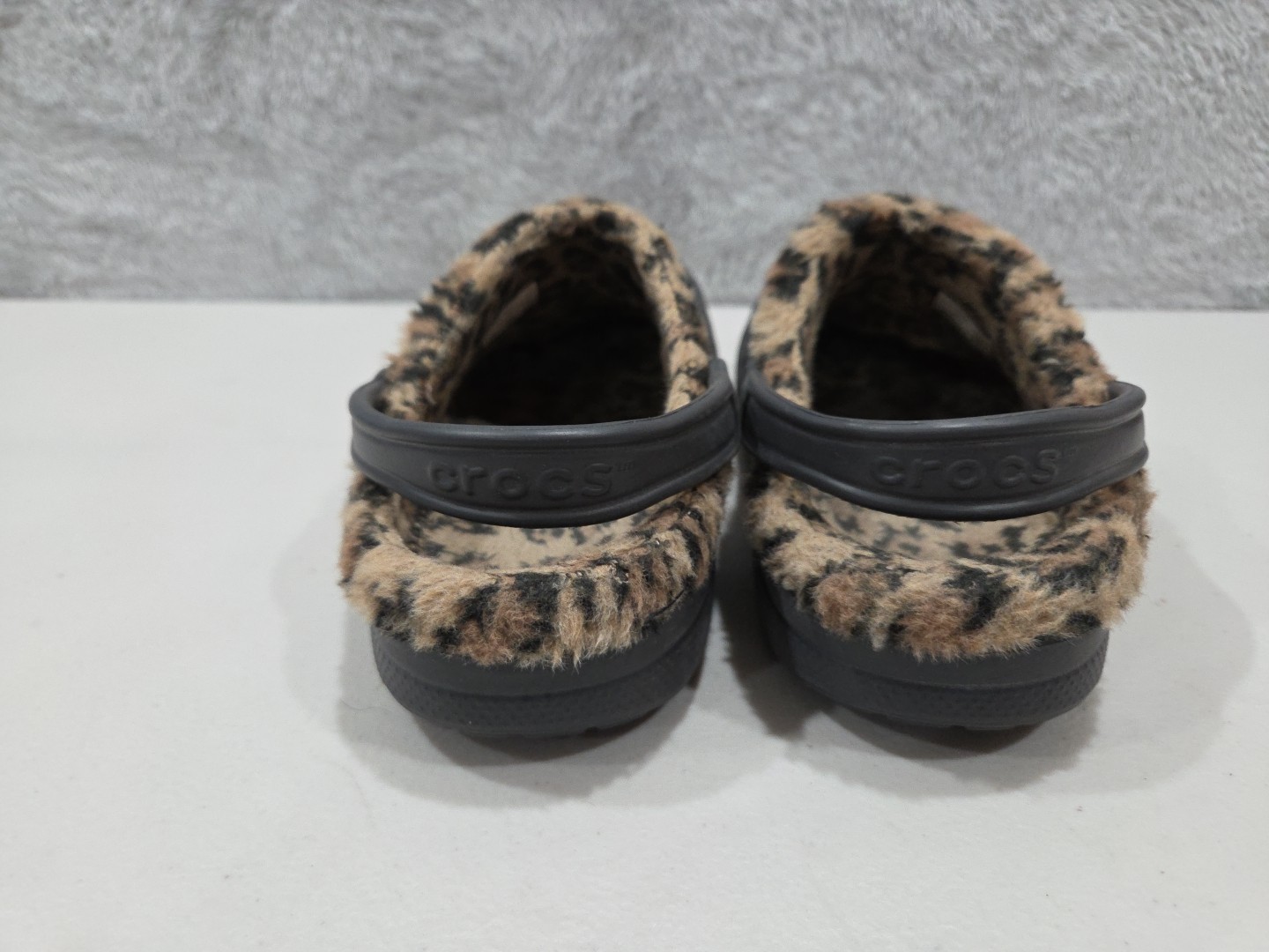 Crocs Unisex Baya Leopard Lined Clog | 16238 Unisex Sz Men’s 6 Women’s 8