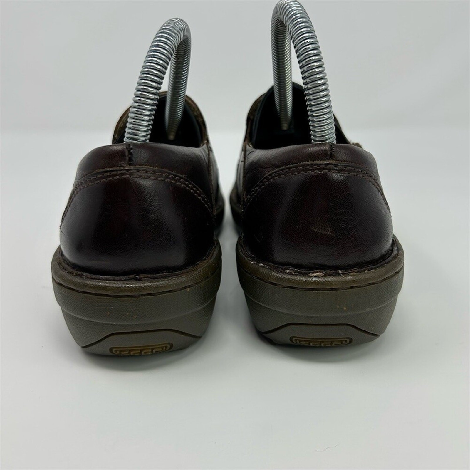 Keen Clara Women’s Slip-On Clog Mule Shoes Brown Comfort Casual Workwear Size 6