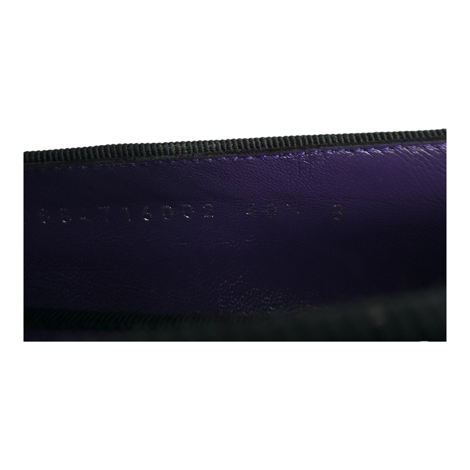 Ralph Lauren Purple Label Alonzo Deco Velvet Black Loafer Size Womens 40.5B NIB