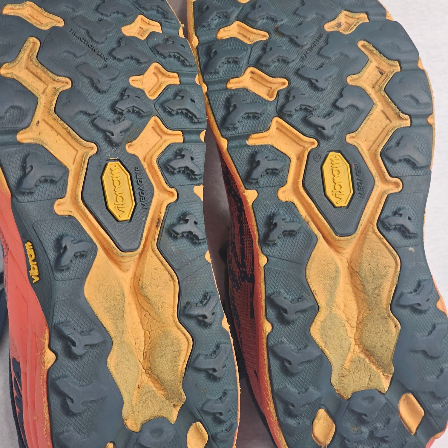 Hoka Speedgoat 5 Women’s Trail Running Shoes Size 8.5B Blue Orange