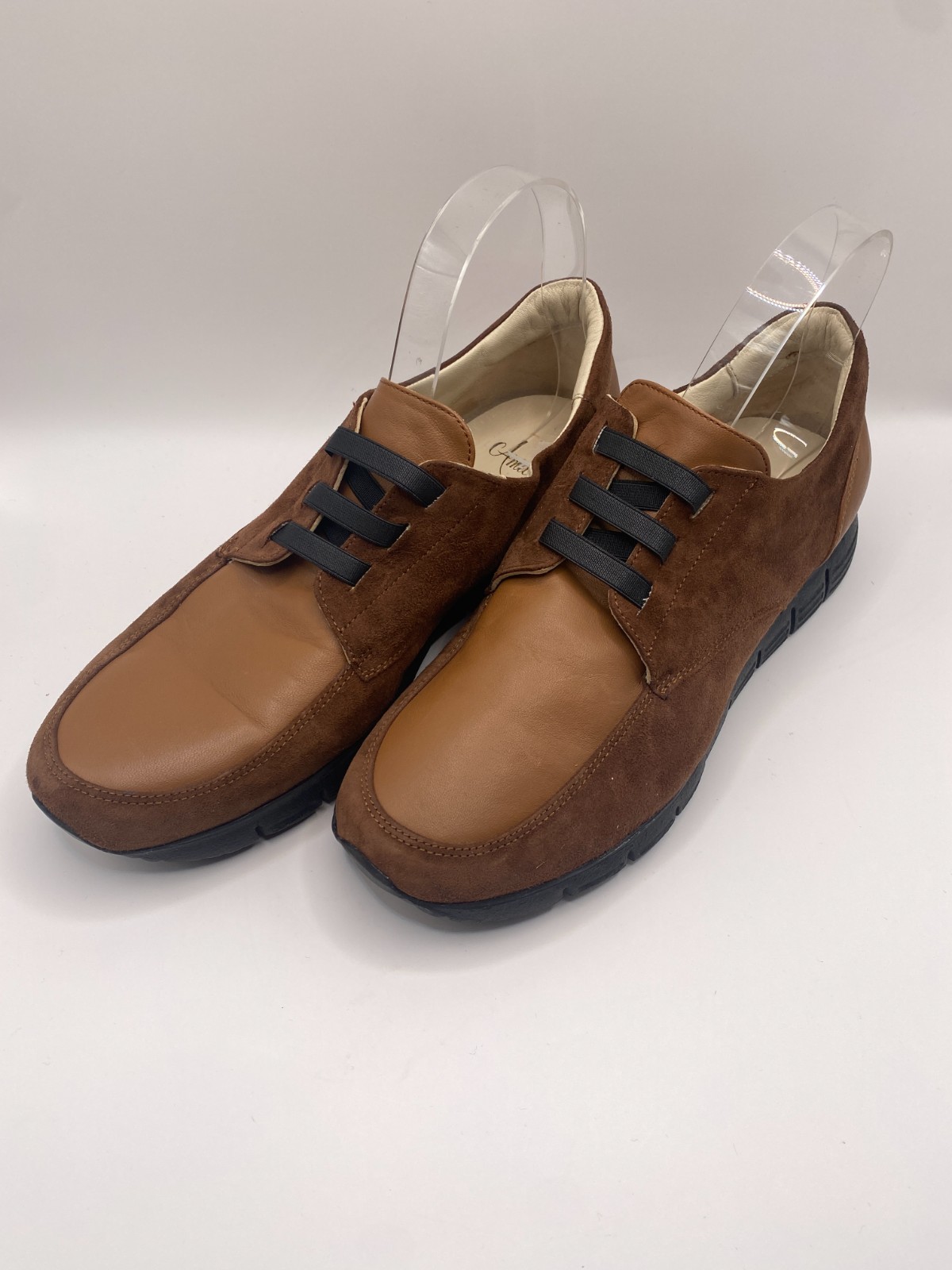 AMALFI BY RANGONI Womens Jill Sneaker In Castagno Cashmere Sz 9.5 M