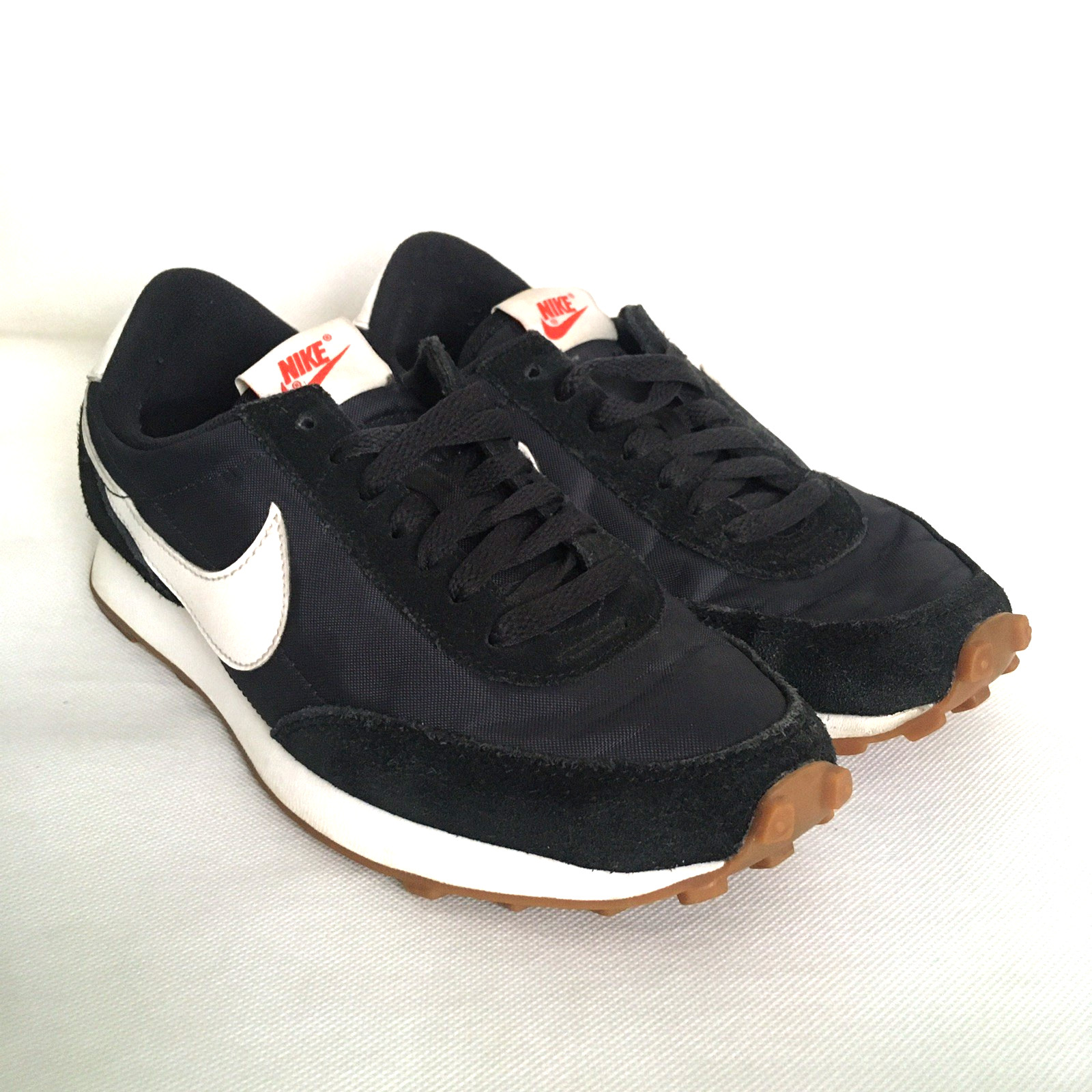 Nike Daybreak Shoes Womens Size 7 Black White Athletic Casual Running Sneakers