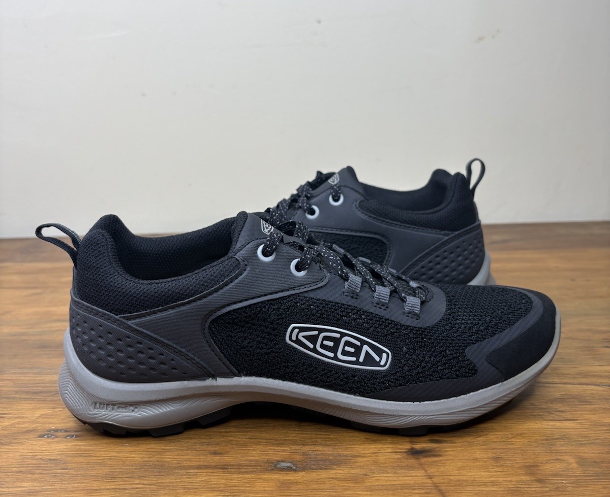 KEEN Terradora Speed Hiking Shoes Womens 9.5 Black Grey Athletic Sneaker 1027257