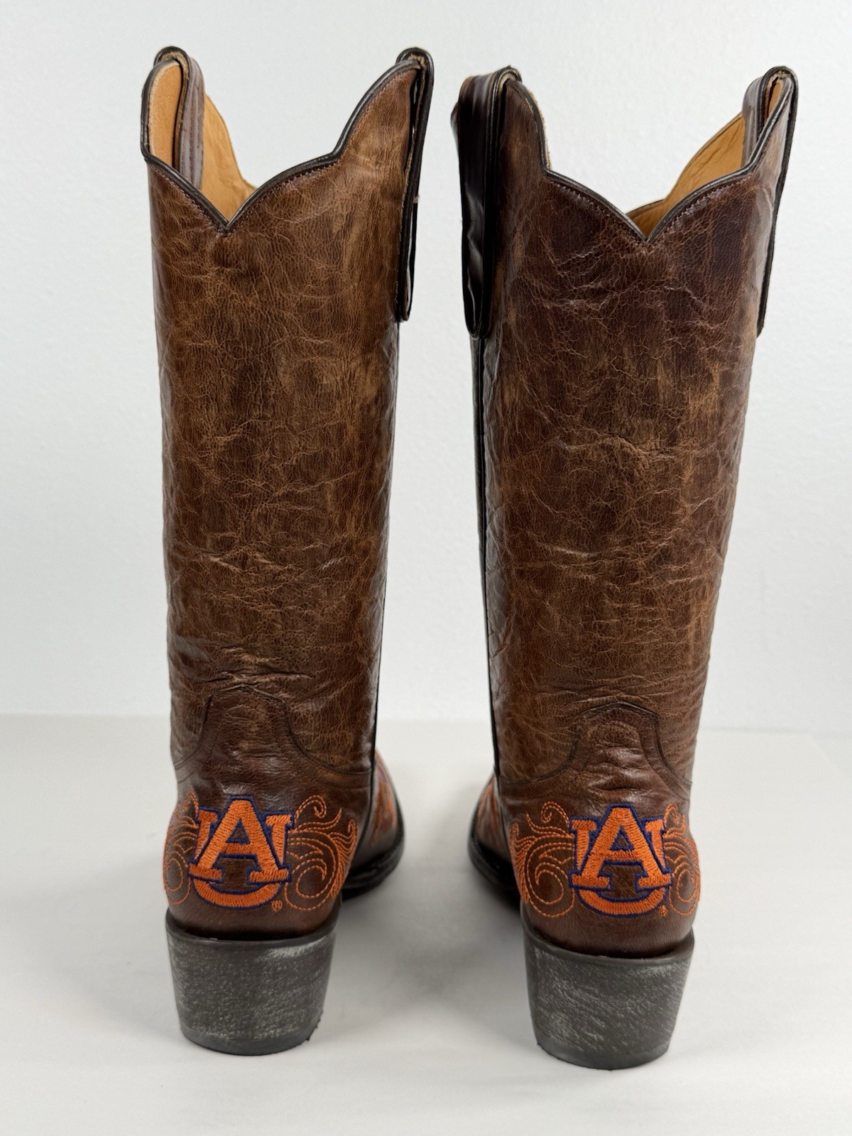 Women’s Gameday Cowgirl Boots By Old Gringo Auburn University Size 9.5 B Western