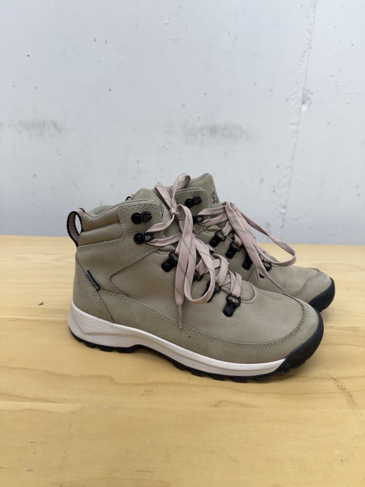 Danner Boots Womens 5.5 Adrika Hiker Ash Grey Hiking Trail Ankle Lace Up Shoes