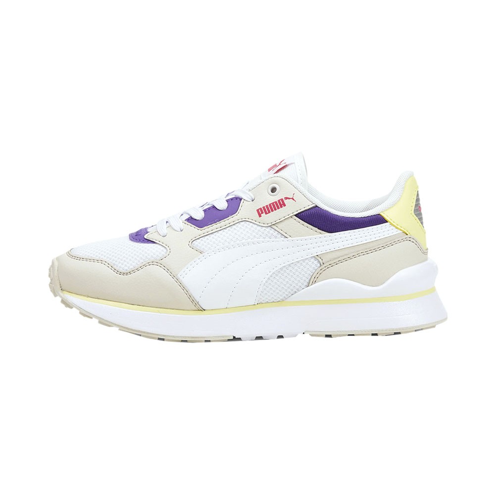 PUMA R78 Futr Lace Up Womens Off White Sneakers Casual Shoes 375691-06