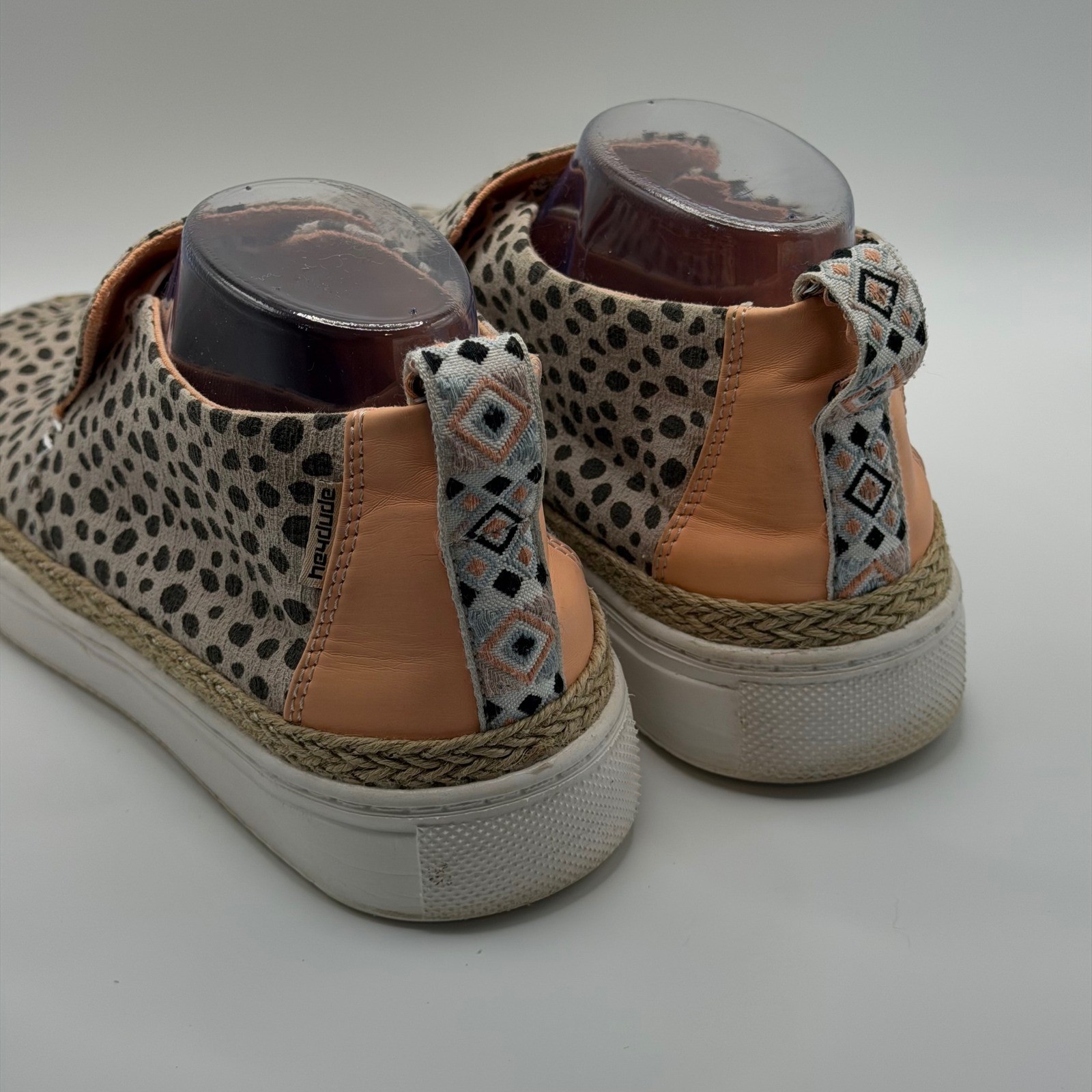 Hey Dude Karina Cheetah Print Slip On Sneakers Animal Print Shoes 9 women