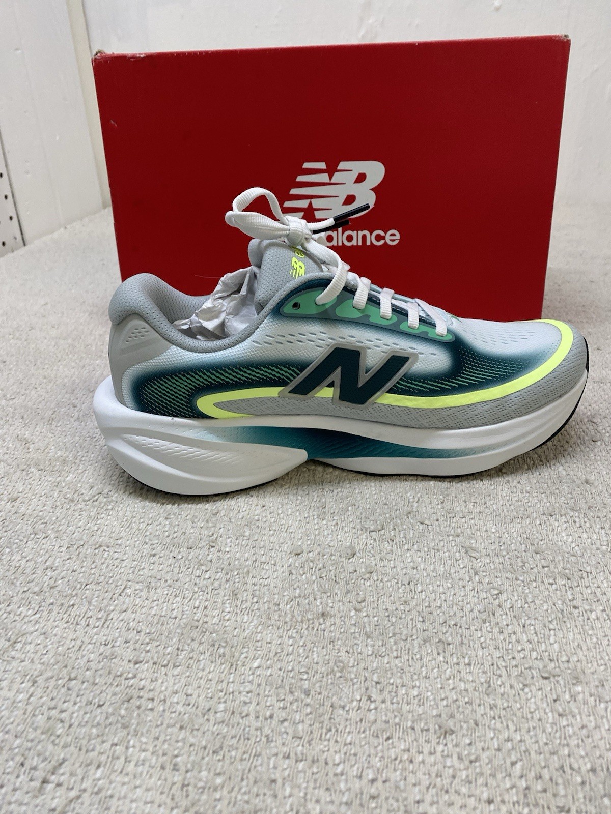 New Balance Fresh Foam X Ellipse V1 Women’s Size 7.5 Wide Deep End/Medusa Green