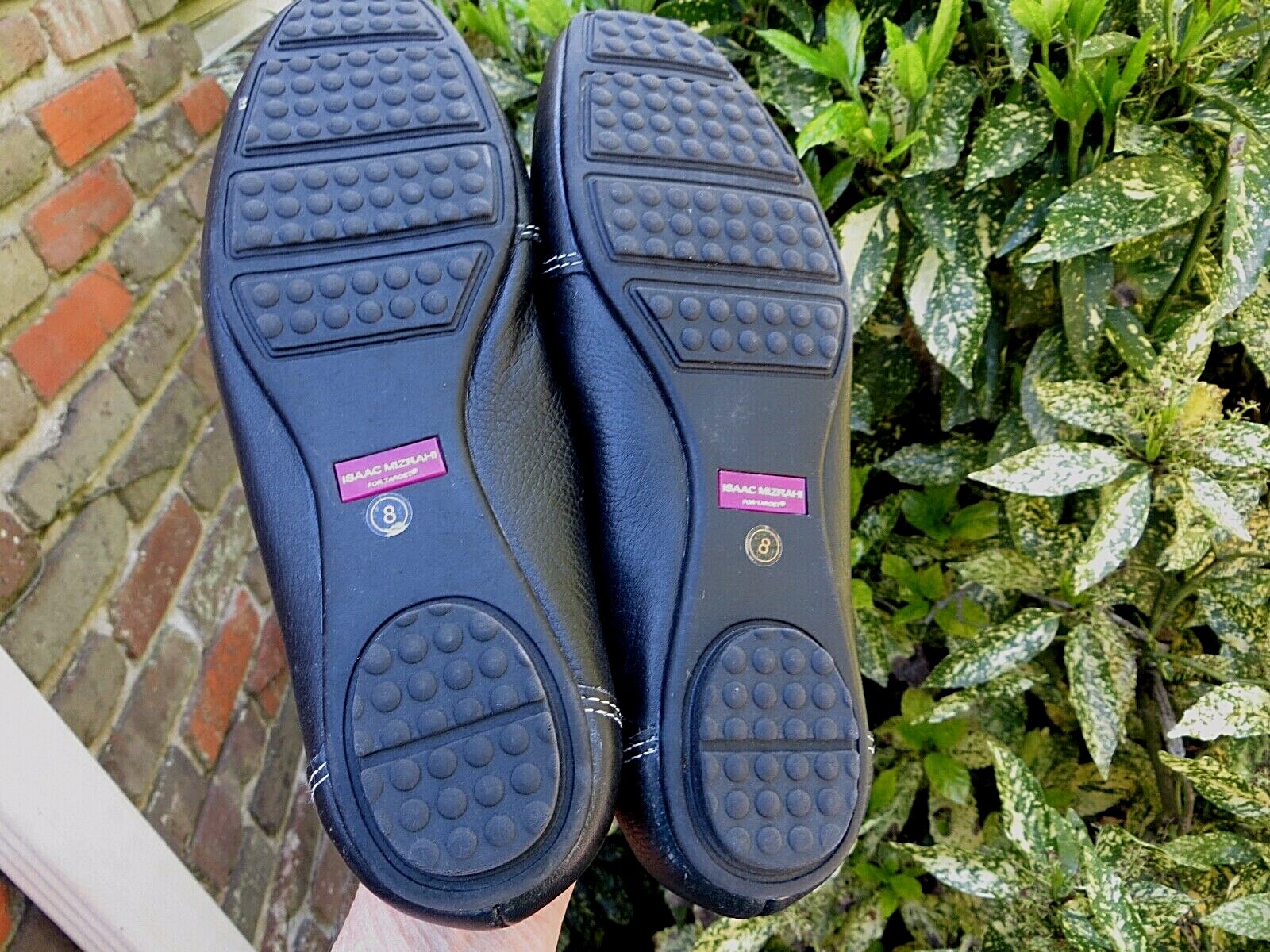 Isaac Mizrahi for Target «Gail» black pebbled leather tassel loafers, 8, EUC!
