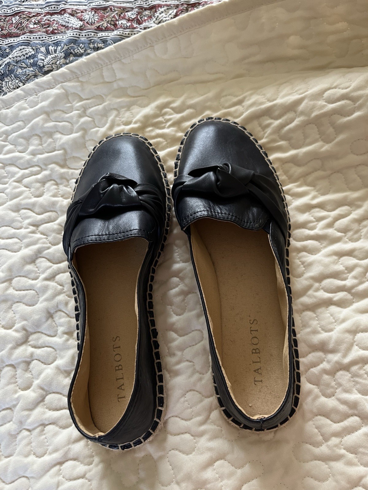 Talbots Size 8M Women’s Leather Flats