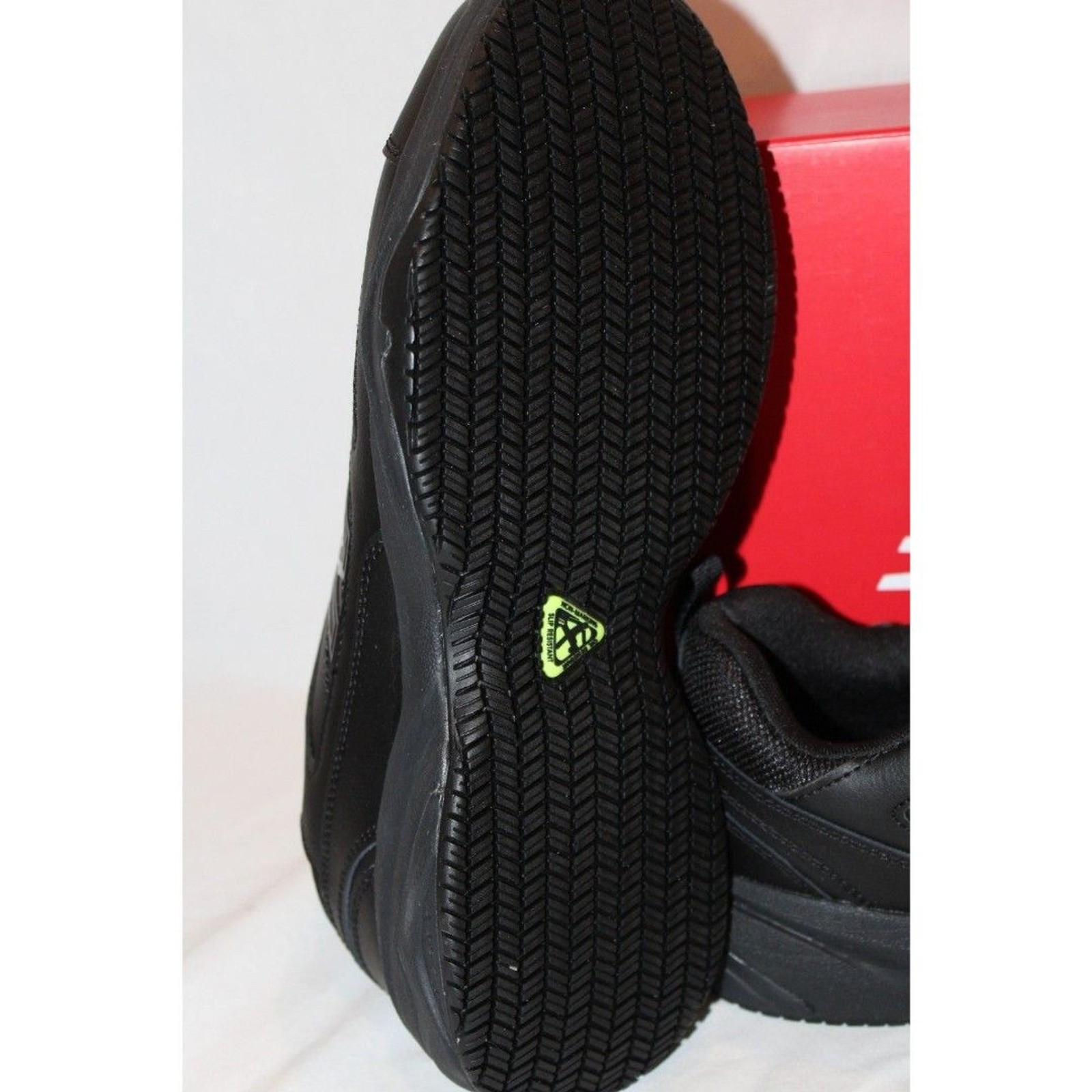 New Balance 626V2 Women Black Leather Slip Resistant Industrial WID626K2 13