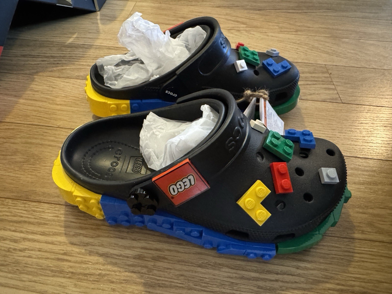 LEGO Masterbrand Creativity Crocs Clogs NEW With LEGO Crocs Minifigure!! Unisex