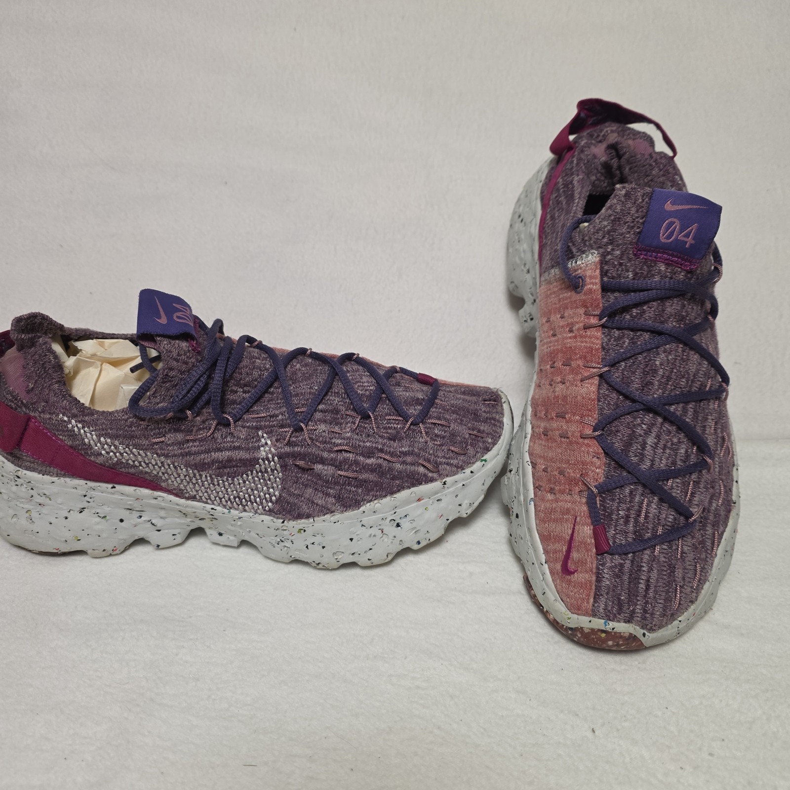 Nike Space Hippie 04 Women’s Size 8.5 Shoes Cactus Flower CD3476-500 Sneaker