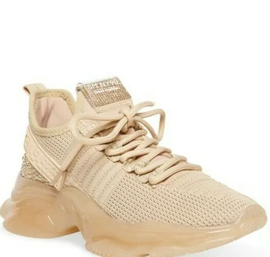 Steve Madden Women’s Maxima Blush Multi Sneaker SM NY 90 US 6