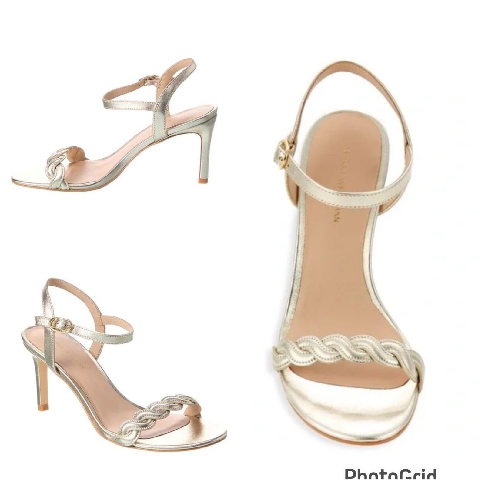Women’s Metallic Dancer Twistie Leather Sandals