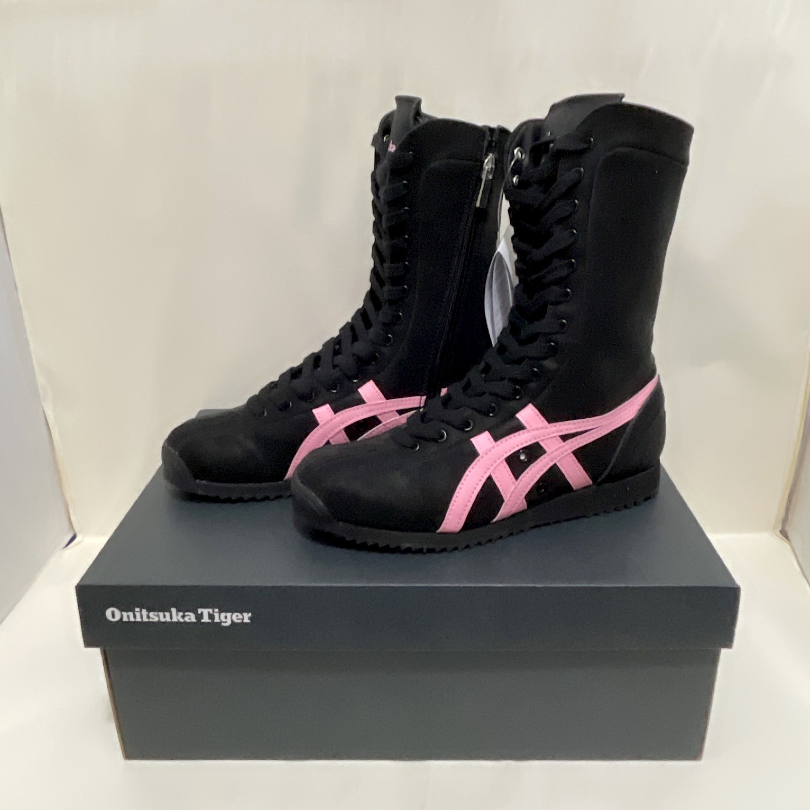 Onitsuka Tiger MEXICO 66 BOXING 1183C454 001 BLACK/BLOSSOM PINK Unisex