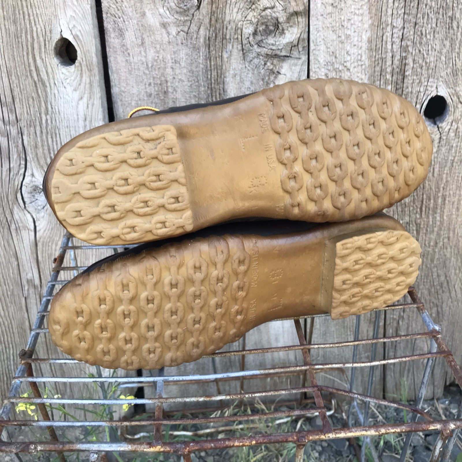 Vintage 80s L.L. Bean Maine Hunting Shoe Ladies Size 8 USA Made