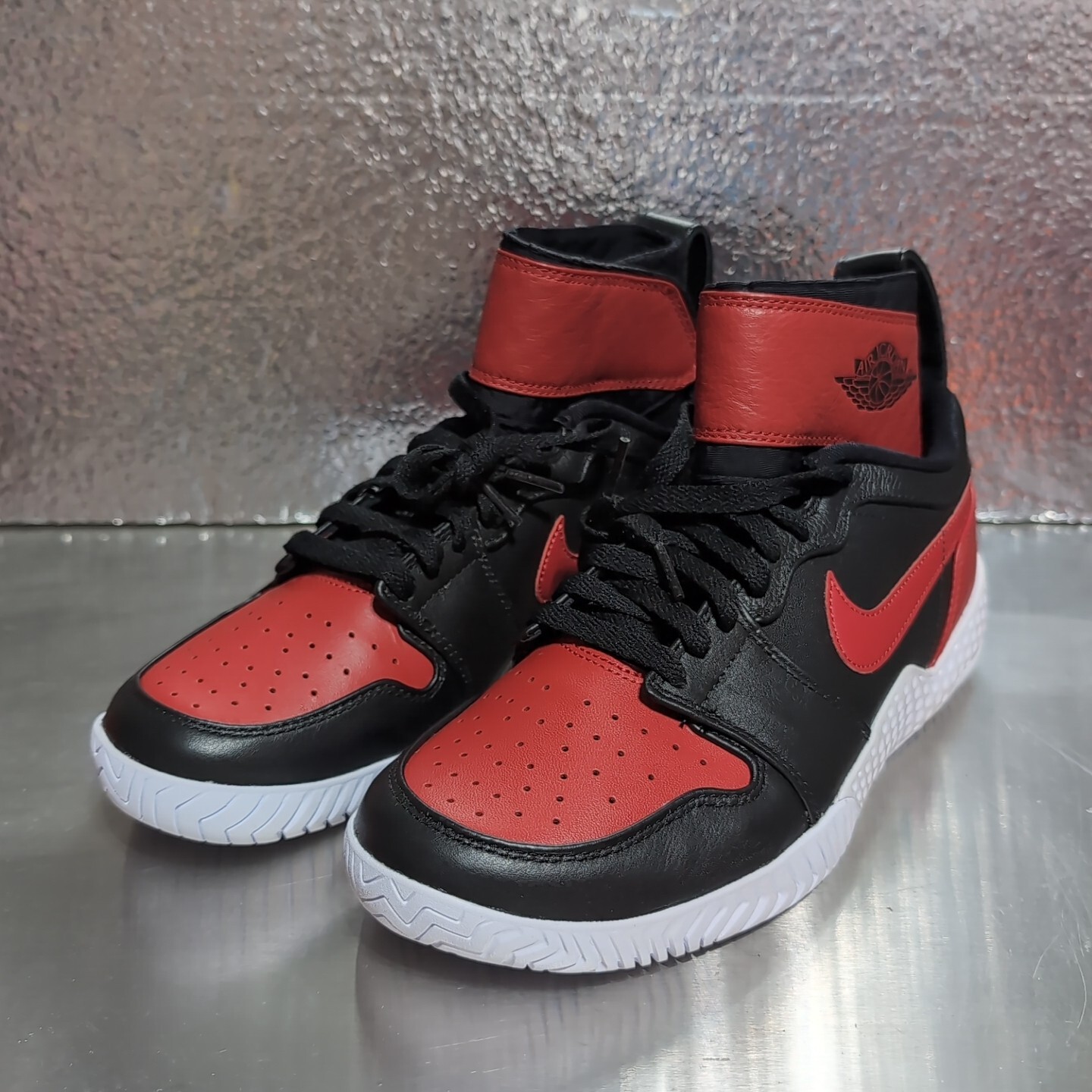 Women 8.5, Men 7 Nike Serena Williams Flare AJ1 Jordan 1 Banned Rare Tennis Bred