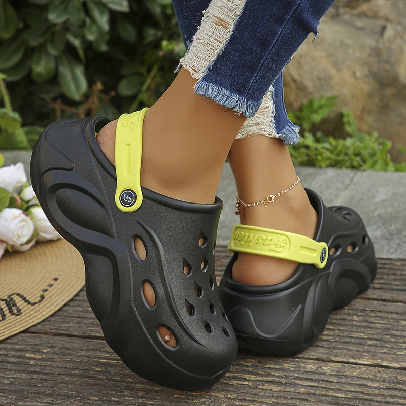 Women Chunky Platform Clogs Summer EVA Sandals Slides Slippers Shoes Beach Gift
