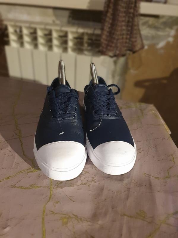 Women Lacoste Loafers Black Synthetic Leather 37.5