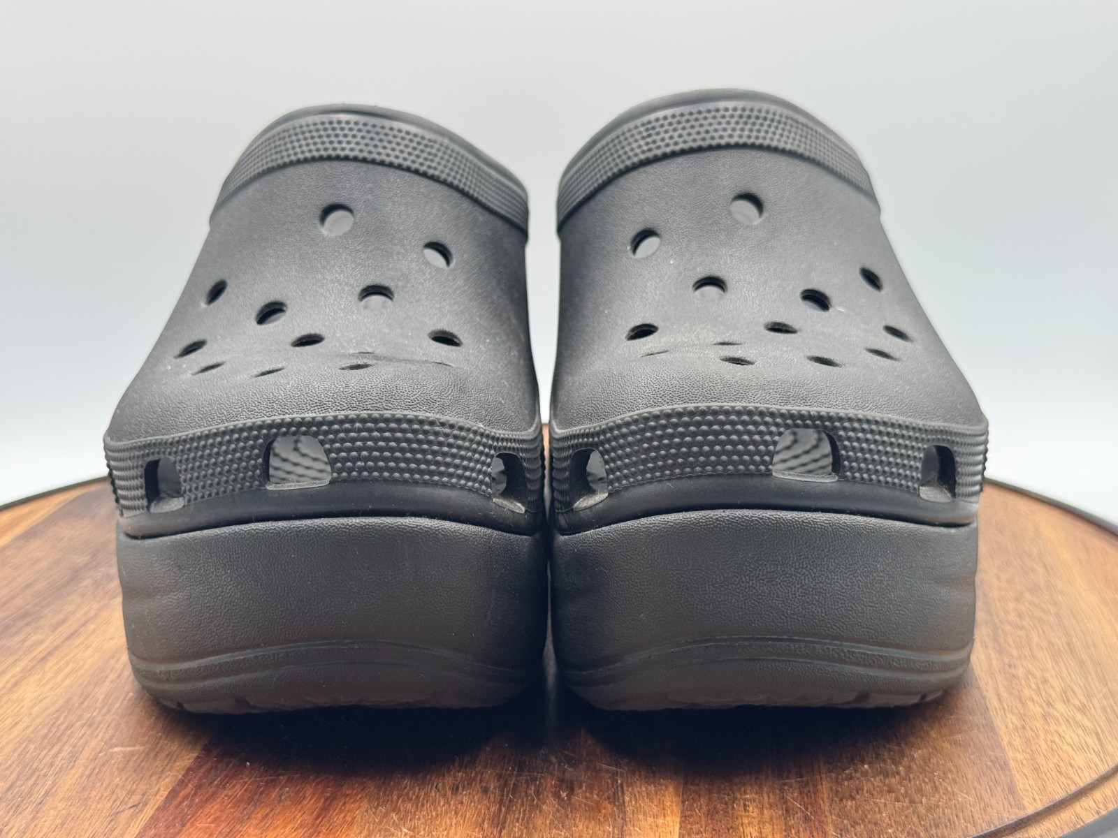 CROCS Women’s Size 10 Men’s Size 8 Siren Platform High Heel Clog Black