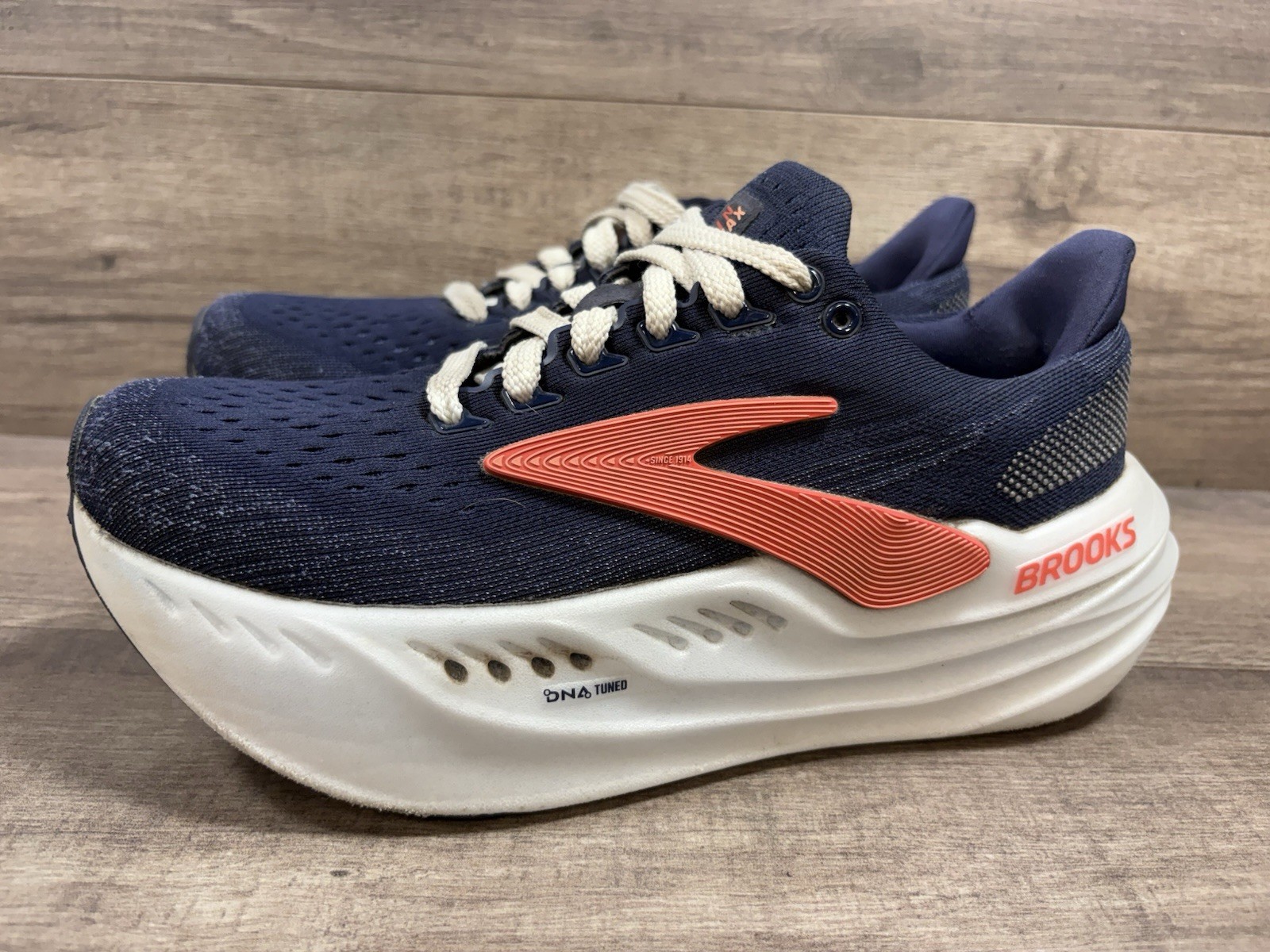 Brooks Glycerin Max Navy Running Shoes Womens Size 8.5 B… See Description