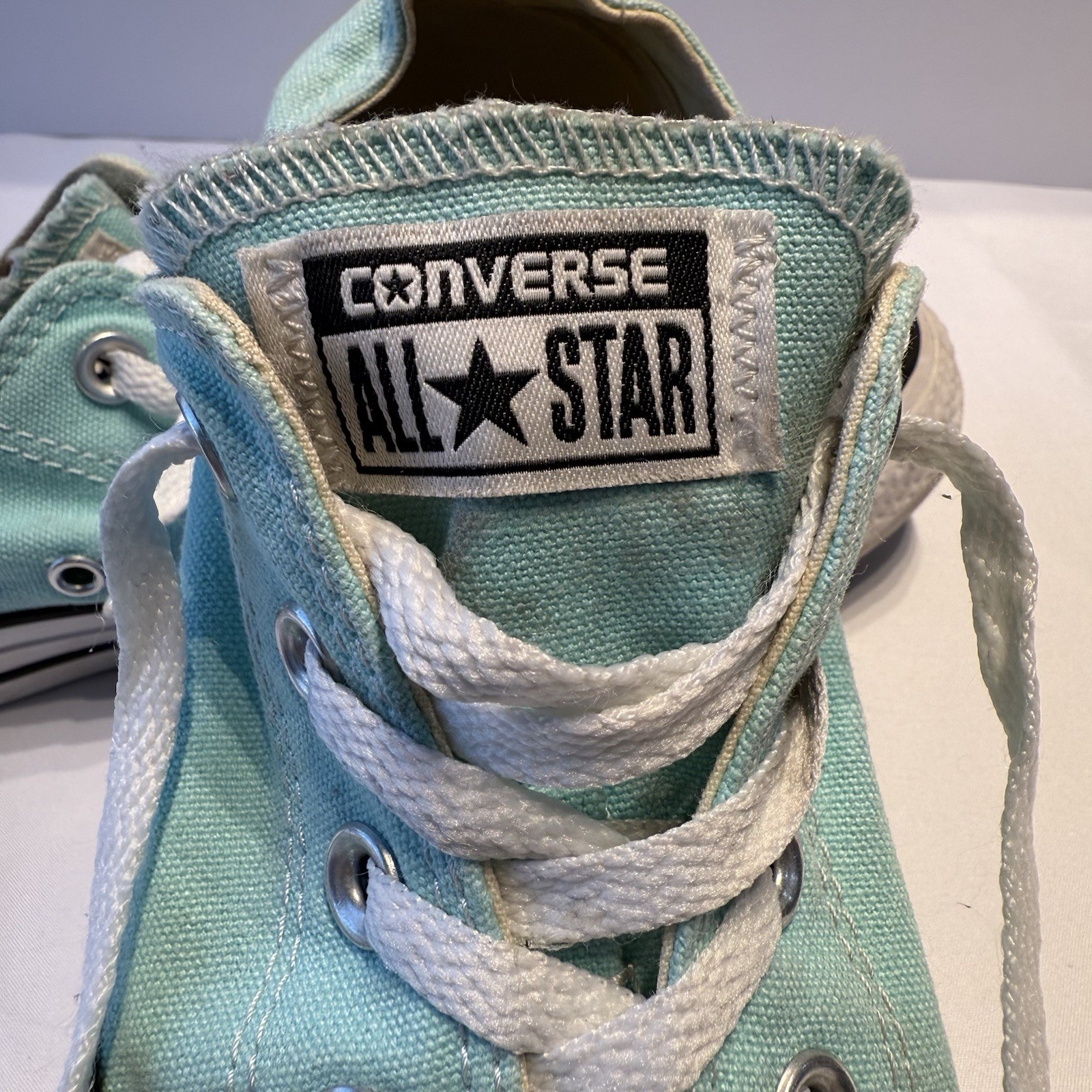 Converse Chuck Taylor All Star Seafoam Green Shoes, Mens 4, Womens 6 Preowned