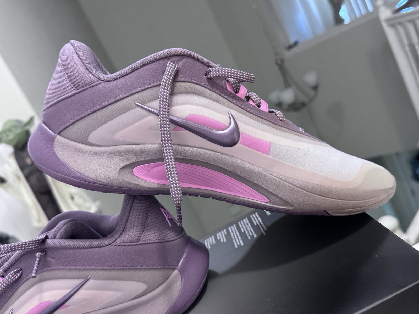 Nike A’One A’ja Wilson Violet Dust “Dog Mom” FZ8605-501 Women’s 12 Men’s 10.5