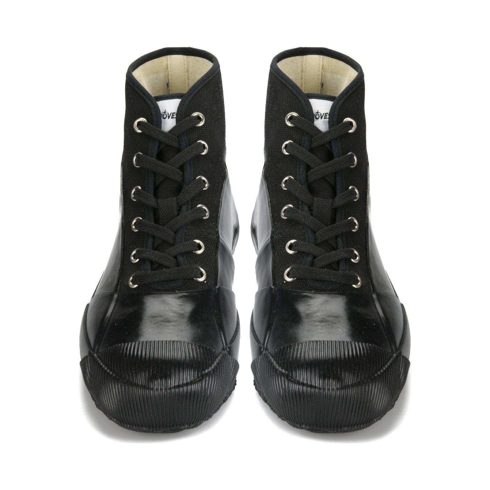 Novesta rubber trainers black/black size 36 black rubber boots made in EU