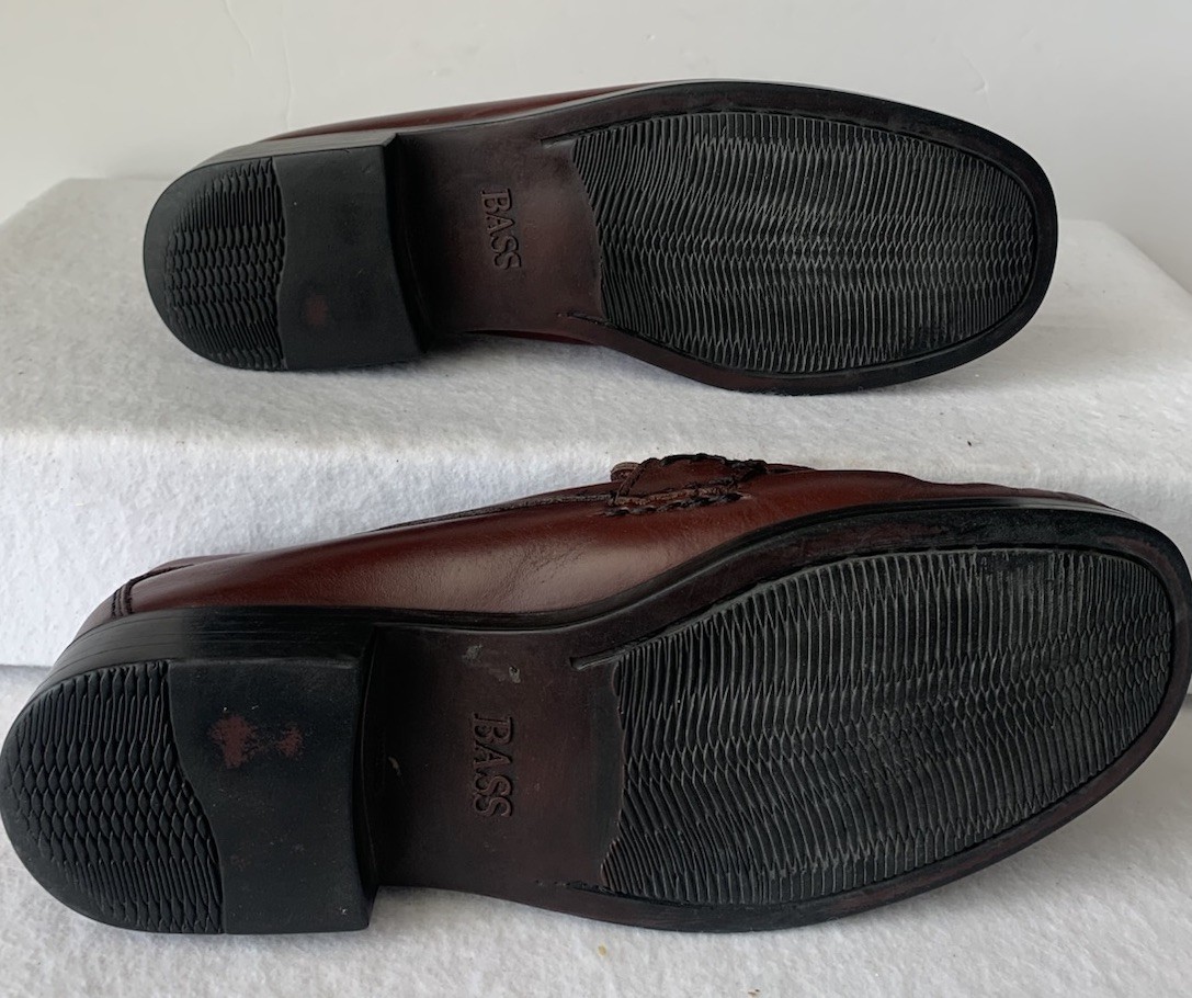 GH Bass Weejuns Katherine II Penny Loafers Burgundy Women’s Size 7.5W