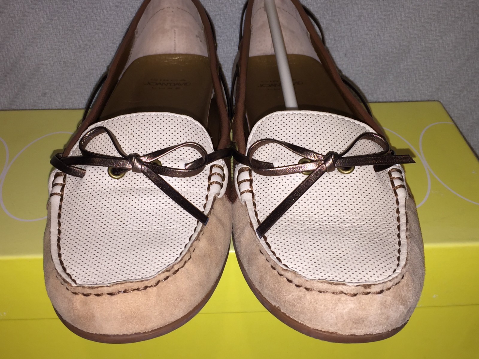Circa Joan&David Reina Multi Neutral Brown Color Flat Slip On Oxford Casual Shoe