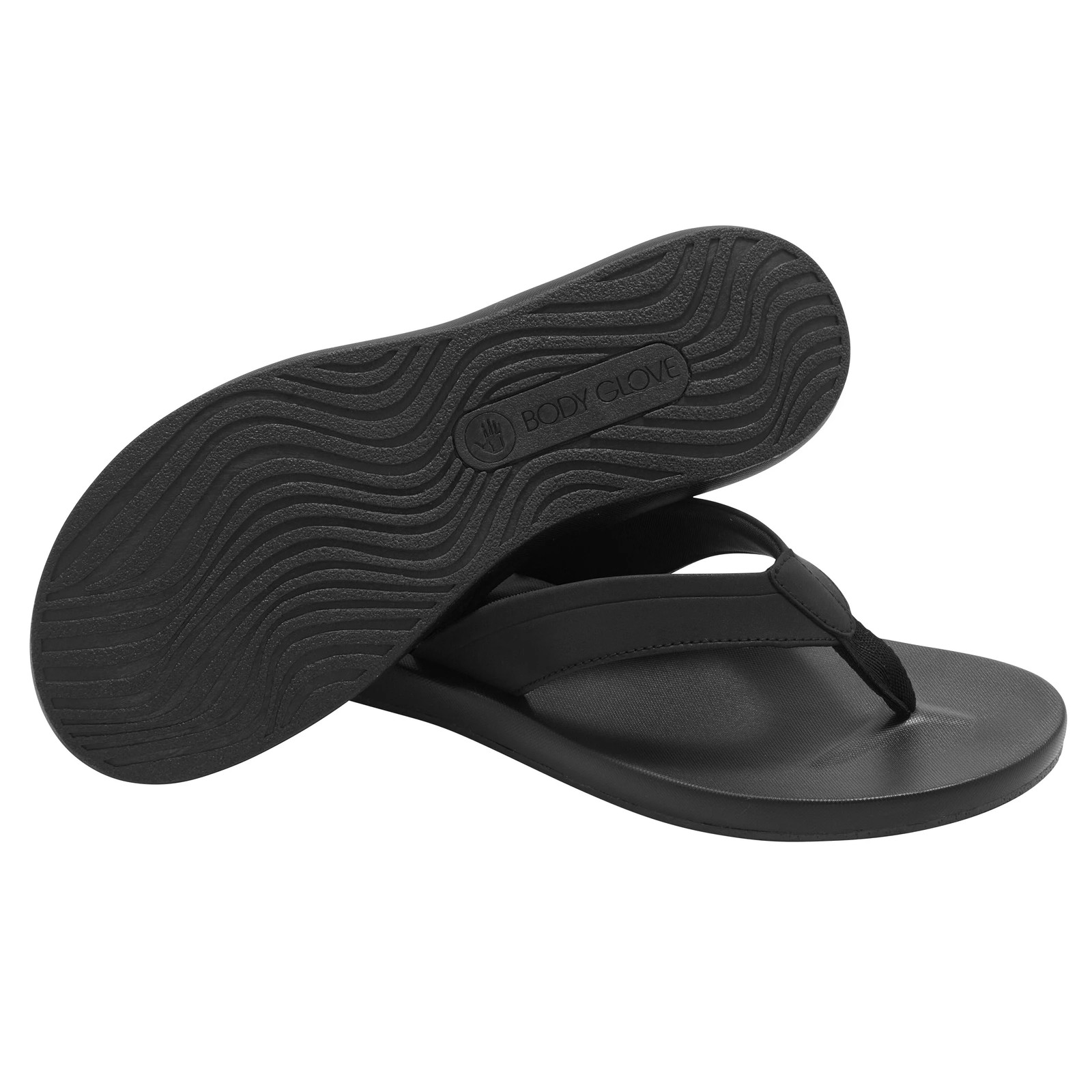 Body Glove Women’s Flip Flop Cushioned Footbed Lightweight Black Pink