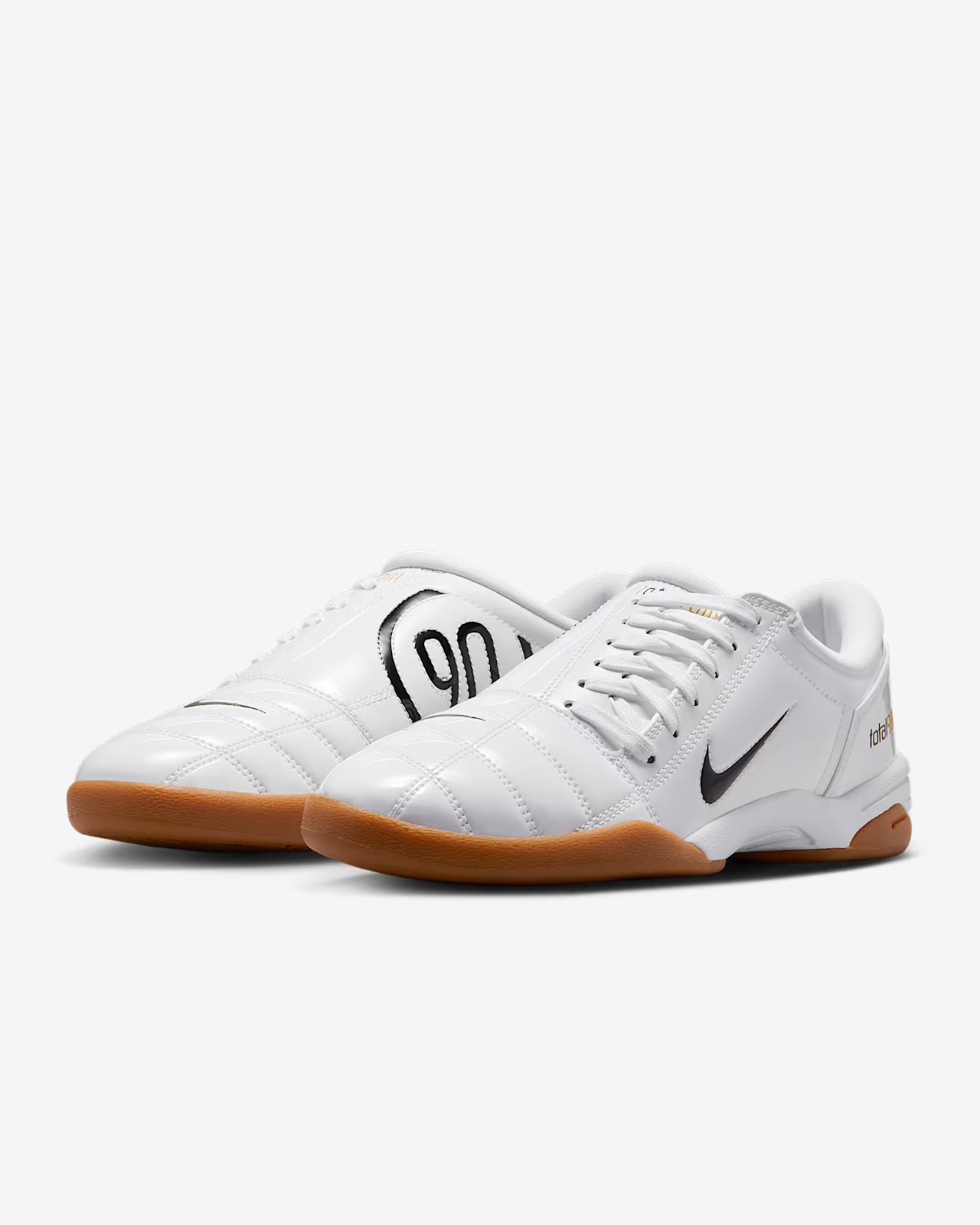 IB5666-100 Nike Total 90 3 White Metallic Gold Black (Women’s)