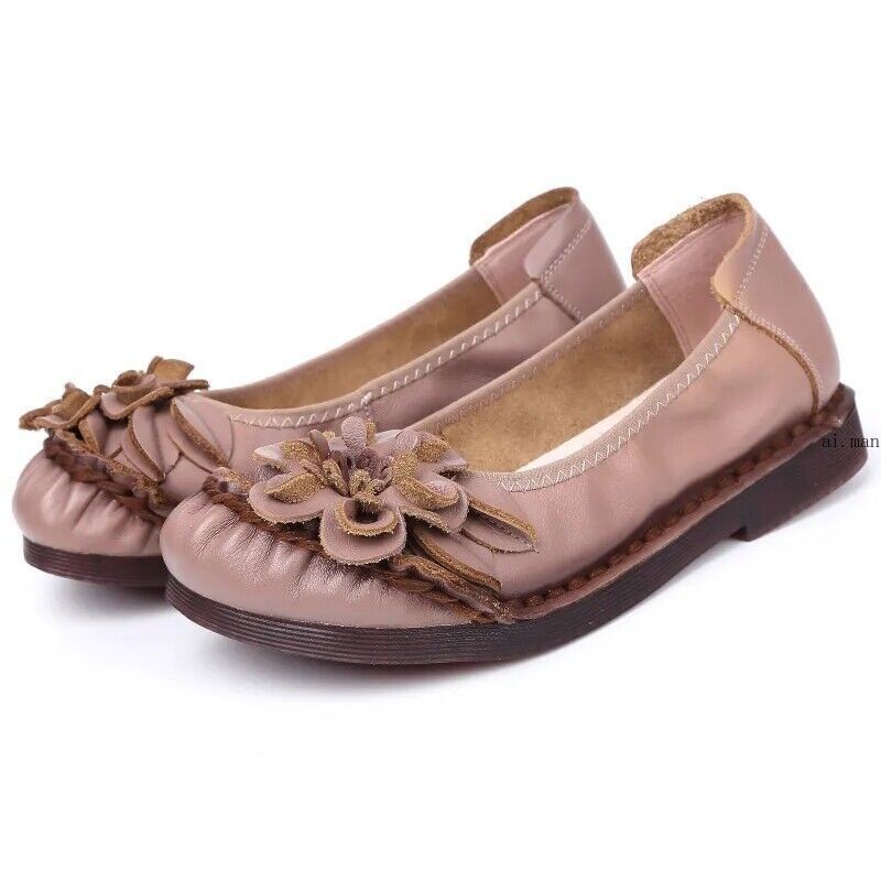 Women’s Flats Oxford Shoes Leather Loafers Ladies Moccasins Woman Flats Ladies