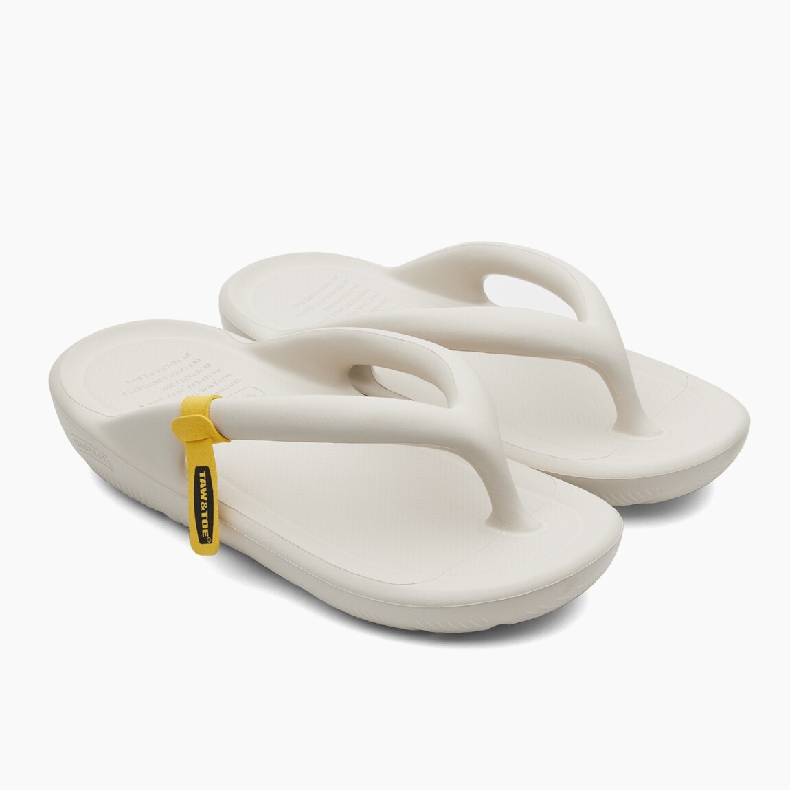 New TAW&TOE FLIP FLOP ZEROVITY OG CREAM Z-FF-CRAJ Light Weight UNISEX TAKSE