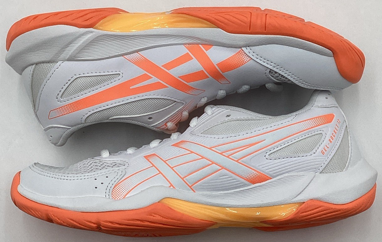 Asics Women’s Gel-Rocket 12 Road Running Shoe White Size 6.5