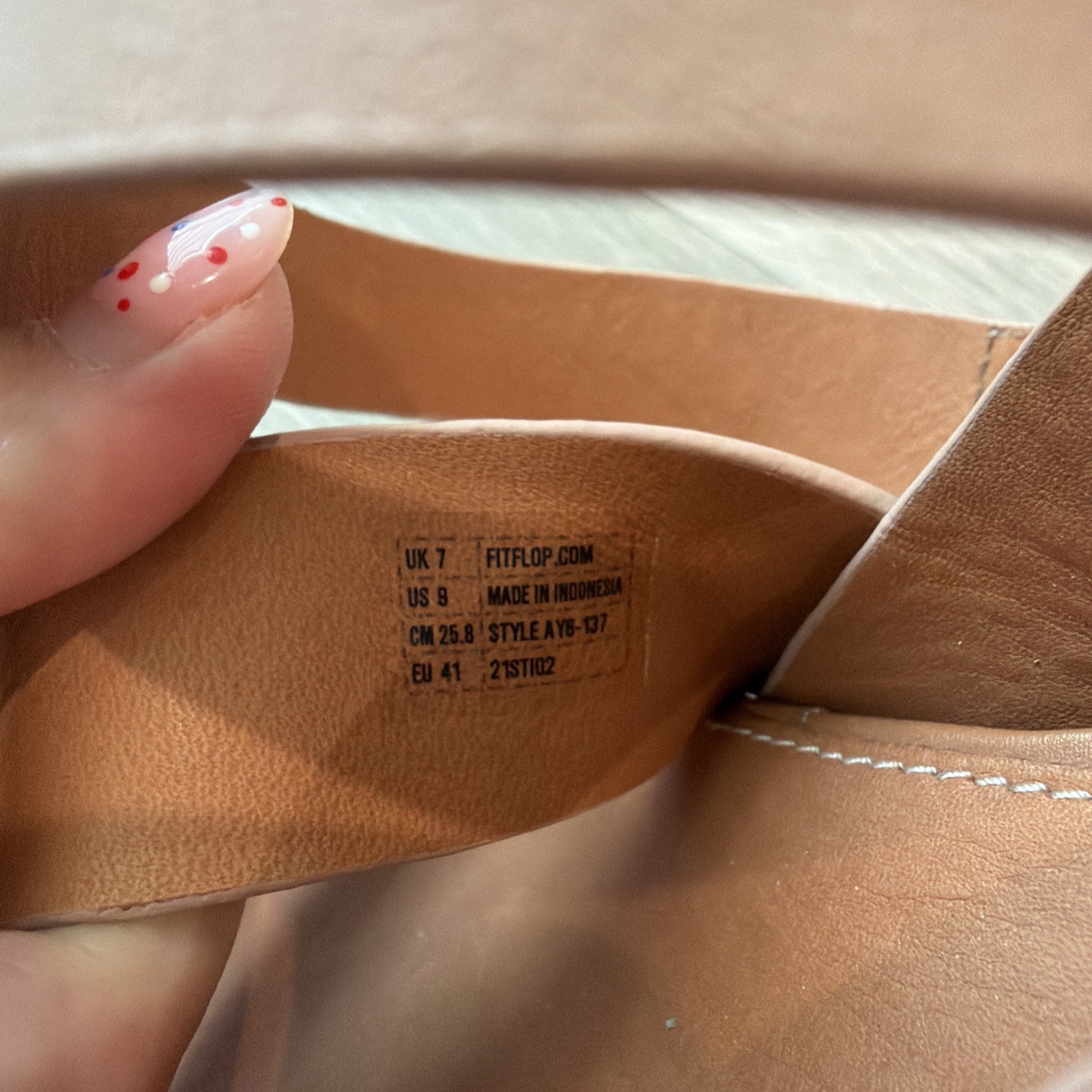 Fitflop Eloise Leather Studded Platform Espadrille Strappy Womens Size 9
