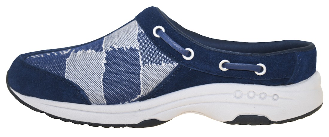 Easy Spirit Travelport Clog Dark Blue