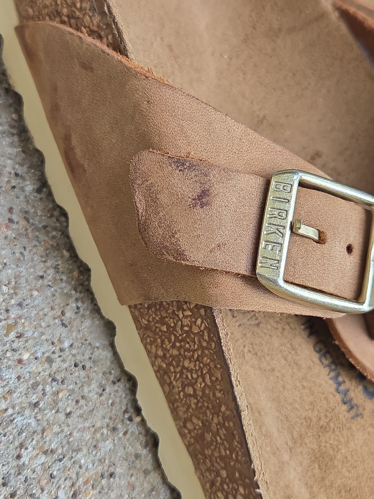Birkenstock Gizeh Braided Size 40 Congnac