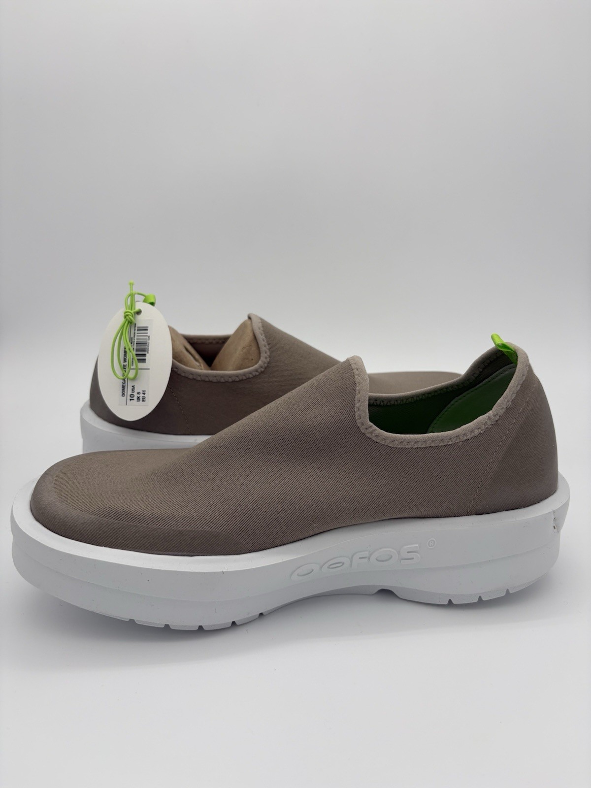 NIB OOFOS OOMEGA EEZEE LOW WOMEN’S SIZE 10 COMFORT SLIP ON SHOES NOMAD
