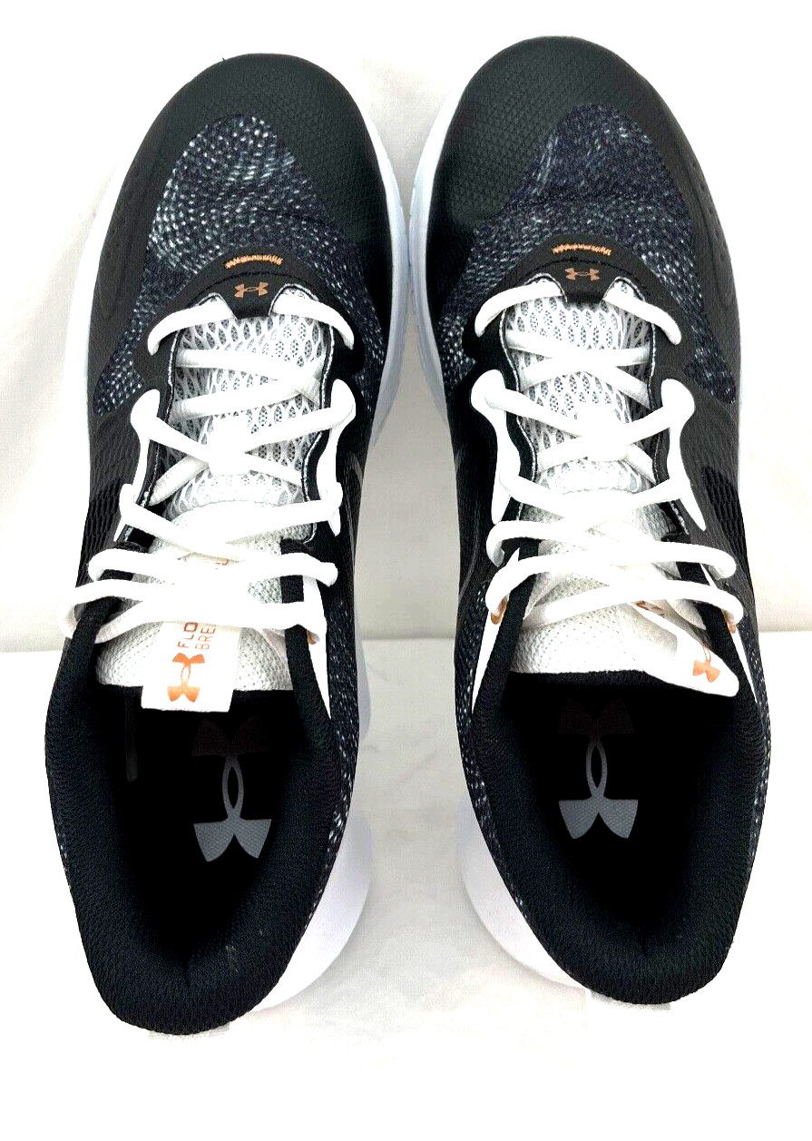 Under Armour 3025603-103 Flow Breakthru 3 Black Basketball Shoes Women’s US 12