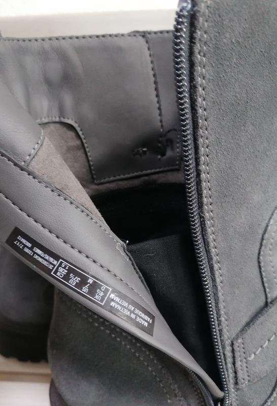 ladies clarks boots grey suede 37.5