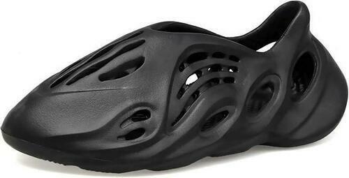 HEYBBEVA Runner for Men Women Lightweight Platform Black Size Men 5, Women 6.5