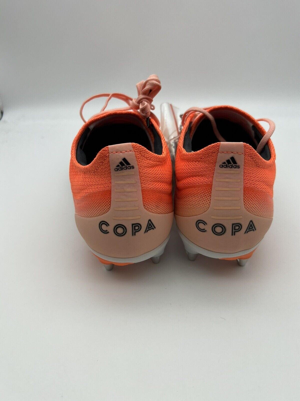 Adidas Copa 19.1 SG Soccer Cleats Orange Pink Peach G25816 Womens Sz 8