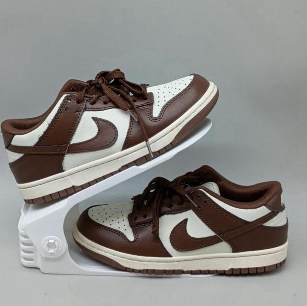 Nike Dunk Low Cacao Wow Womens Size 7 Mens 5.5 Brown Mocha Shoes DD1503-124