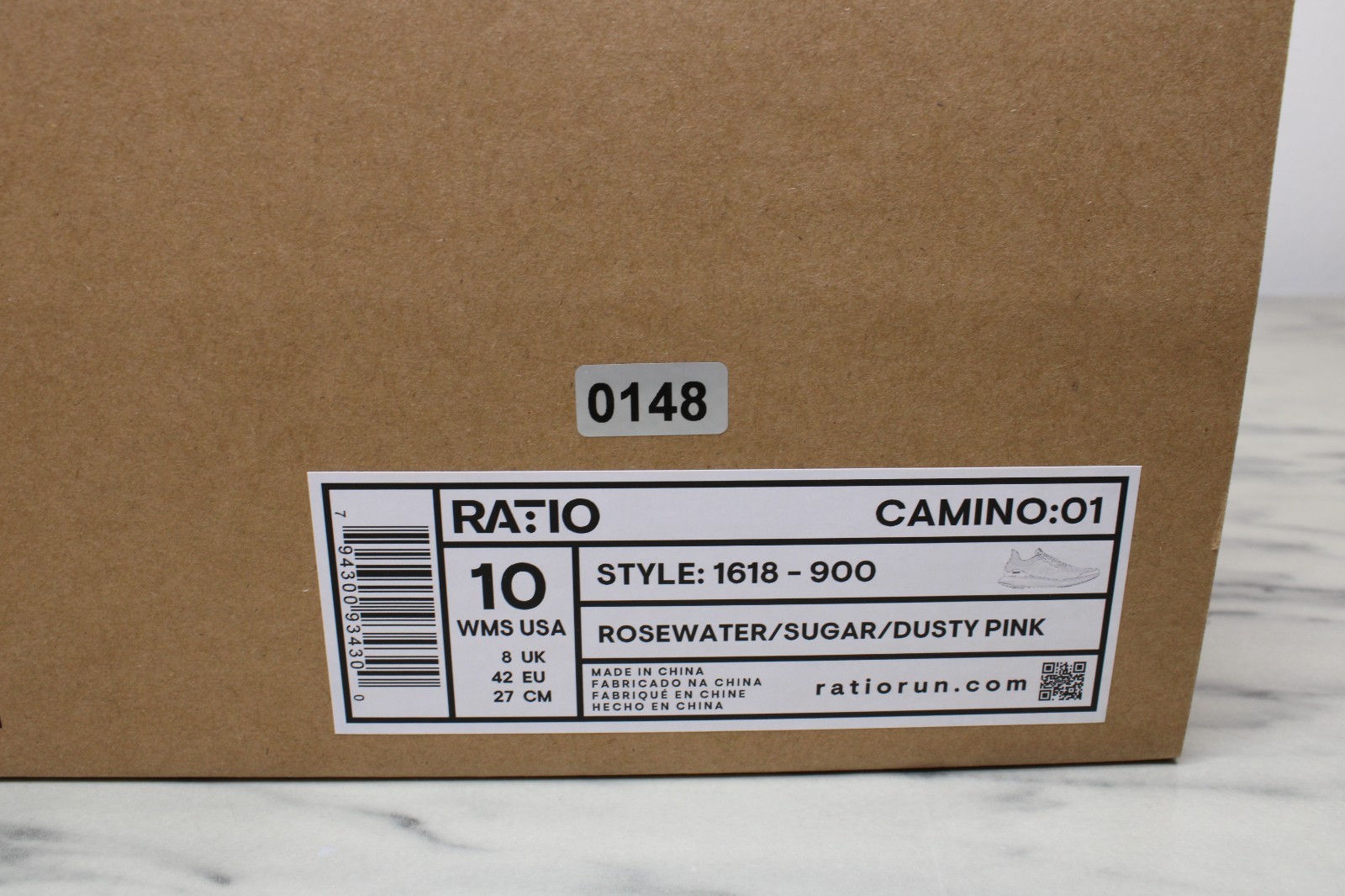 RATIO Camino: 01 Women’s Running Shoes – Rosewater/Pink (US 10) NEW IN BOX