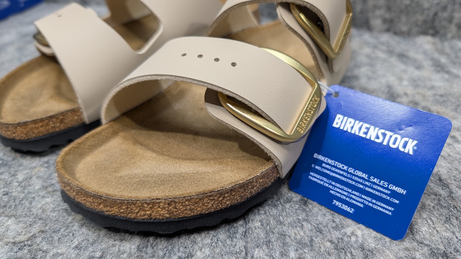 Birkenstock Arizona Big Buckle Nubuck Leather Sandals 7 US / 38 EU – Sandcastle
