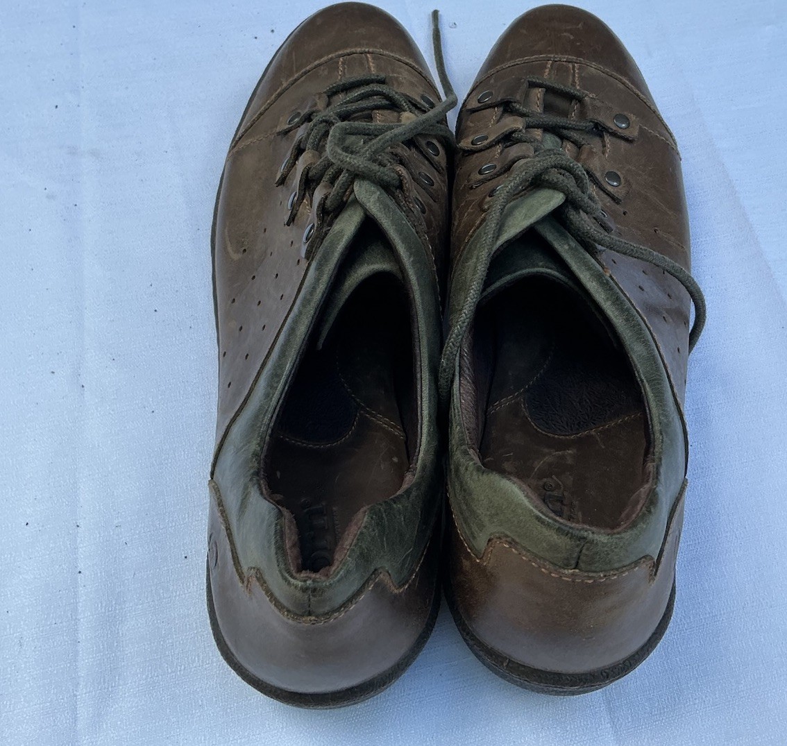 Born Monkeywood Women’s Shoes 11 Brown Leather Stiched Lace Up Casual Rugged