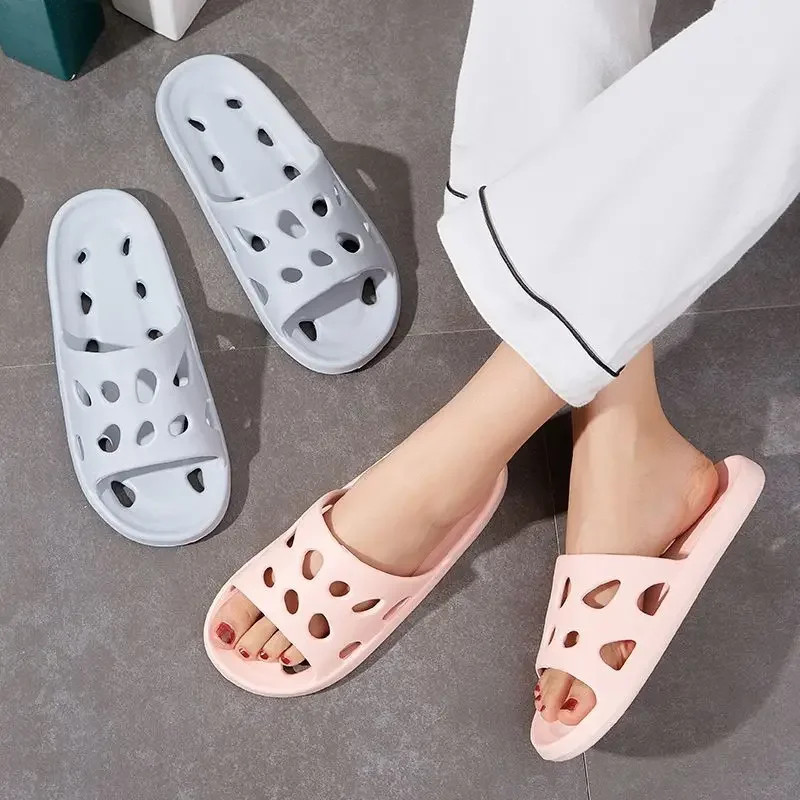 Soft EVA Slippers for Bathroom and Shower – Comfortable and Leak-Resistant